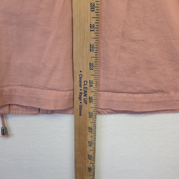 Torrid Jacket Womens 0 or L Pink Coastal Utility Hooded Casual Layering Sporty - Picture 3 of 16